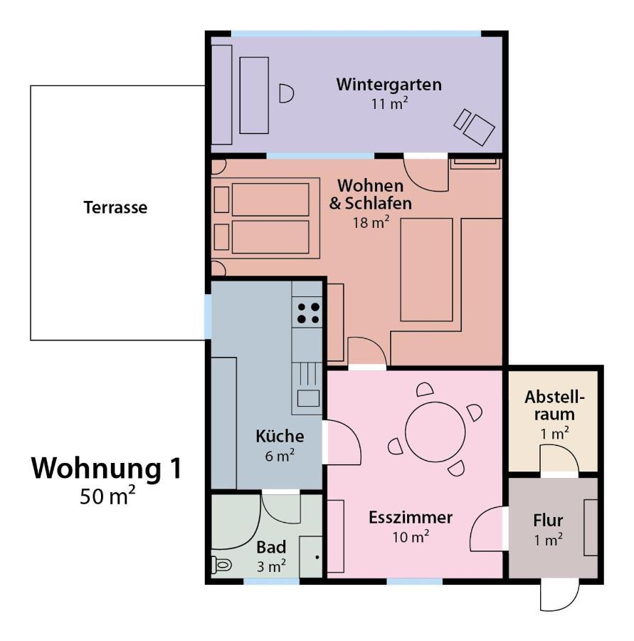 Sahlenburger Ferienhaus 库克斯港 外观 照片